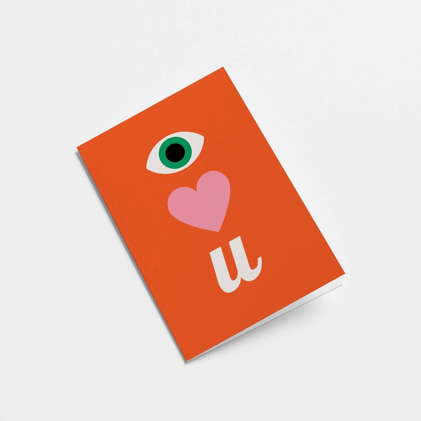 I love you - Greeting Card: Standard cello