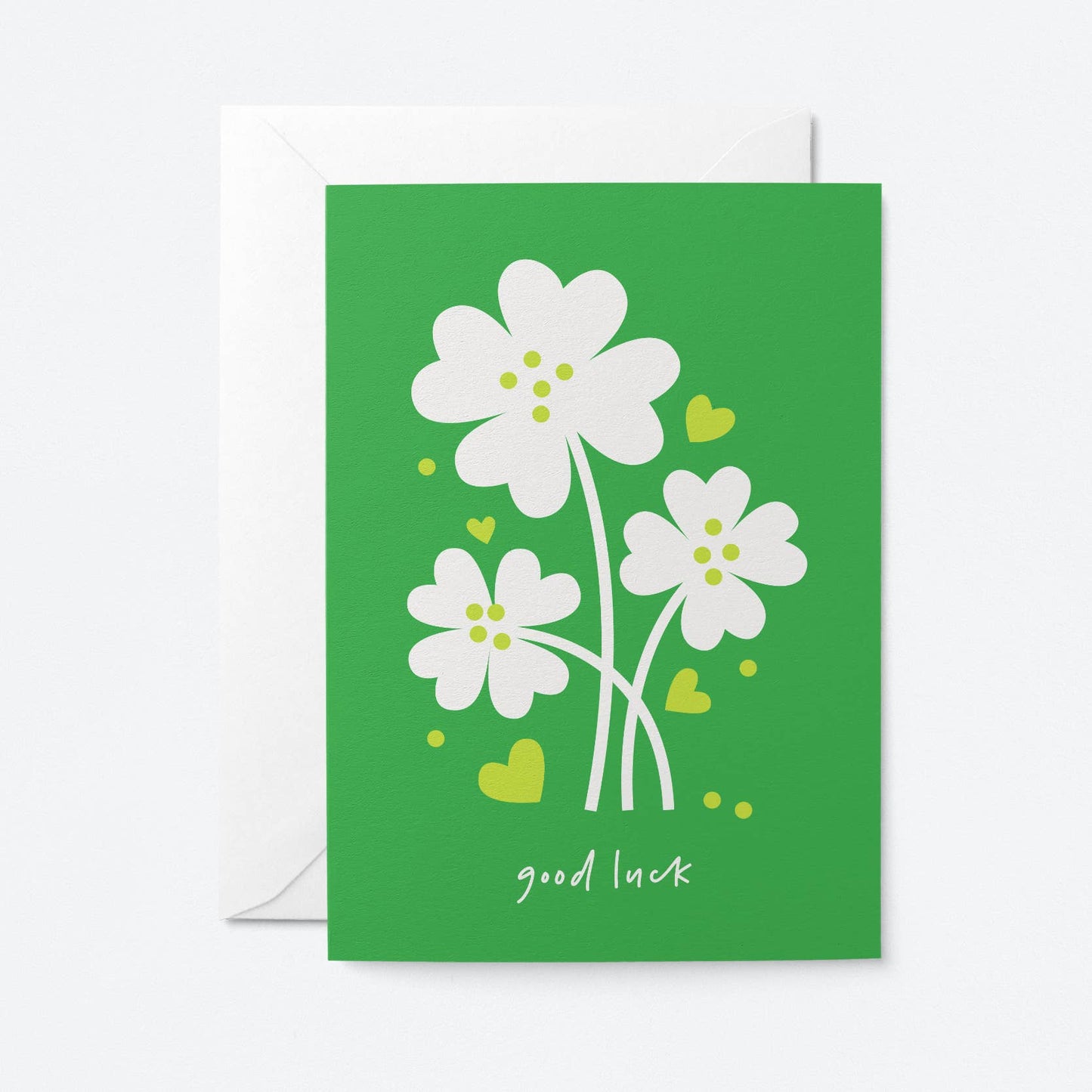 Good luck - Greeting Card: Standard cello