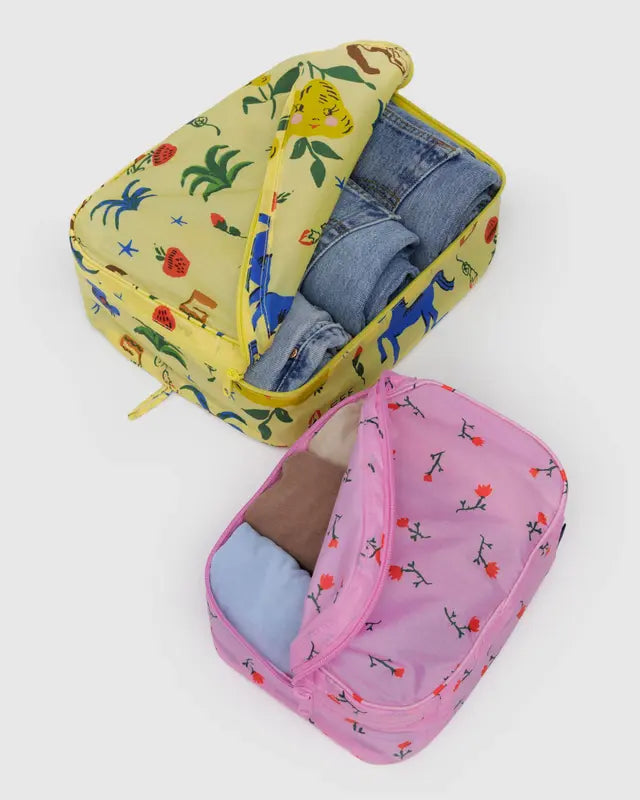 Baggu Packing Cube Set - Painted Prairie