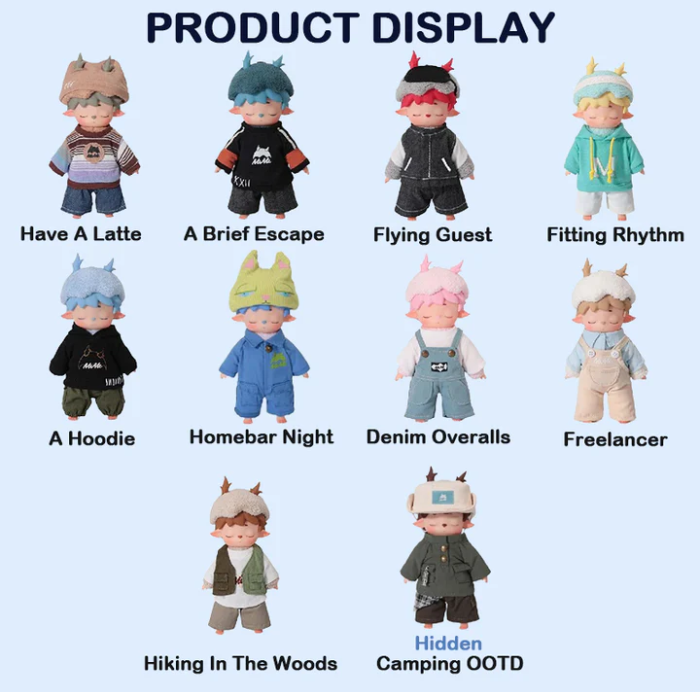 MIMI's City Walk Series Plush Blind Box