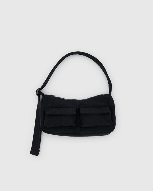Baggu Cargo Shoulder Bag - Black