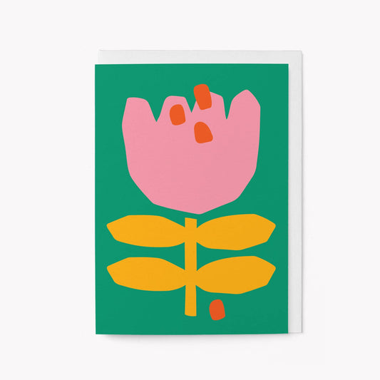 Funflowers 04 - Greeting Card: Standard cello