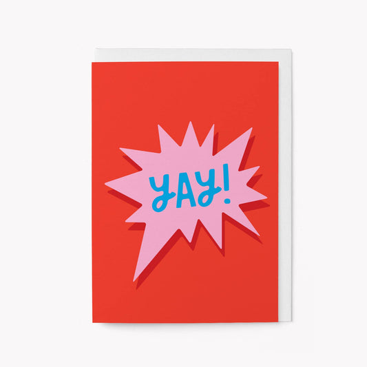 Yay - Birthday Greeting Card: Standard Cello