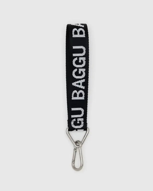 Baggu Logo Keychain - Black and White