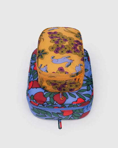 Baggu Packing Cube Set - Night Orchard